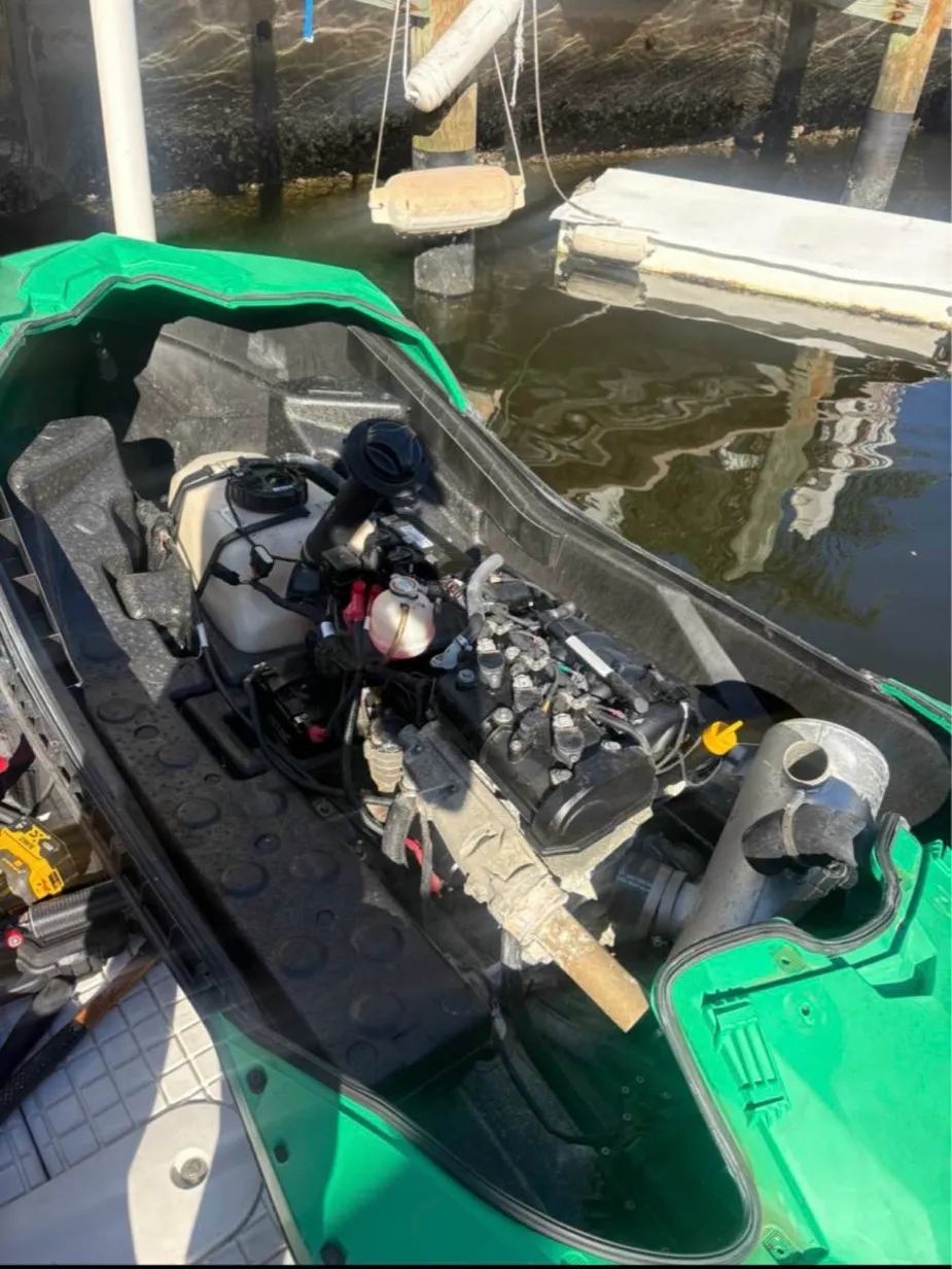 Jet ski engine diagnostics and repair