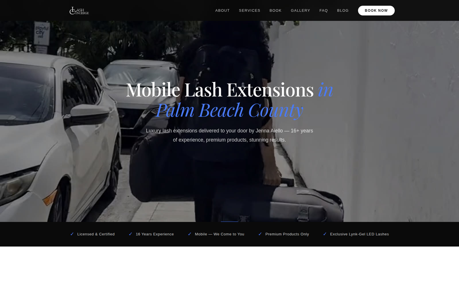 Lash Concierge &mdash; mobile lash artistry & booking