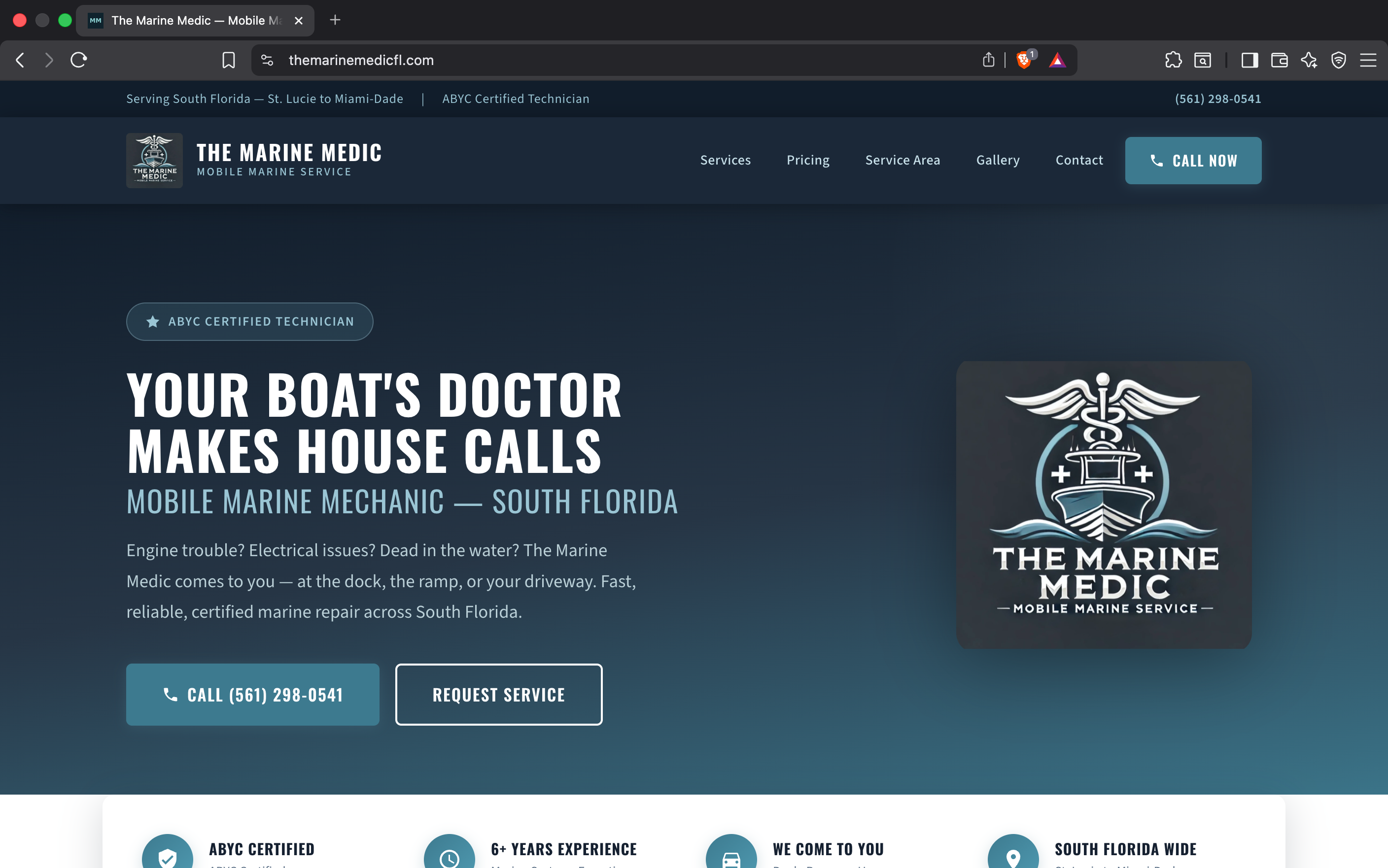 Marine Medic &mdash; mobile marine repair Florida