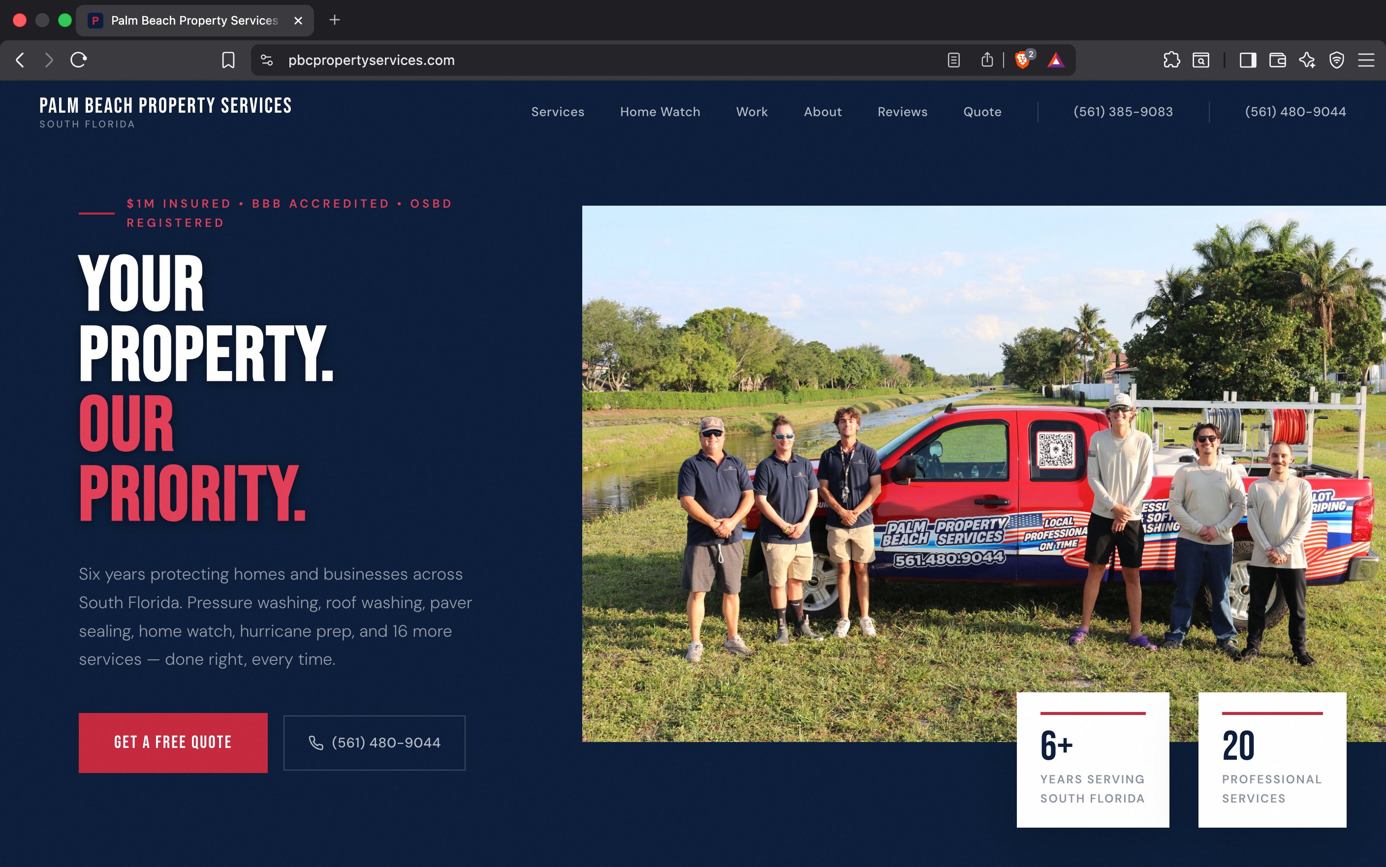 Palm Beach Property Services &mdash; South Florida property maintenance